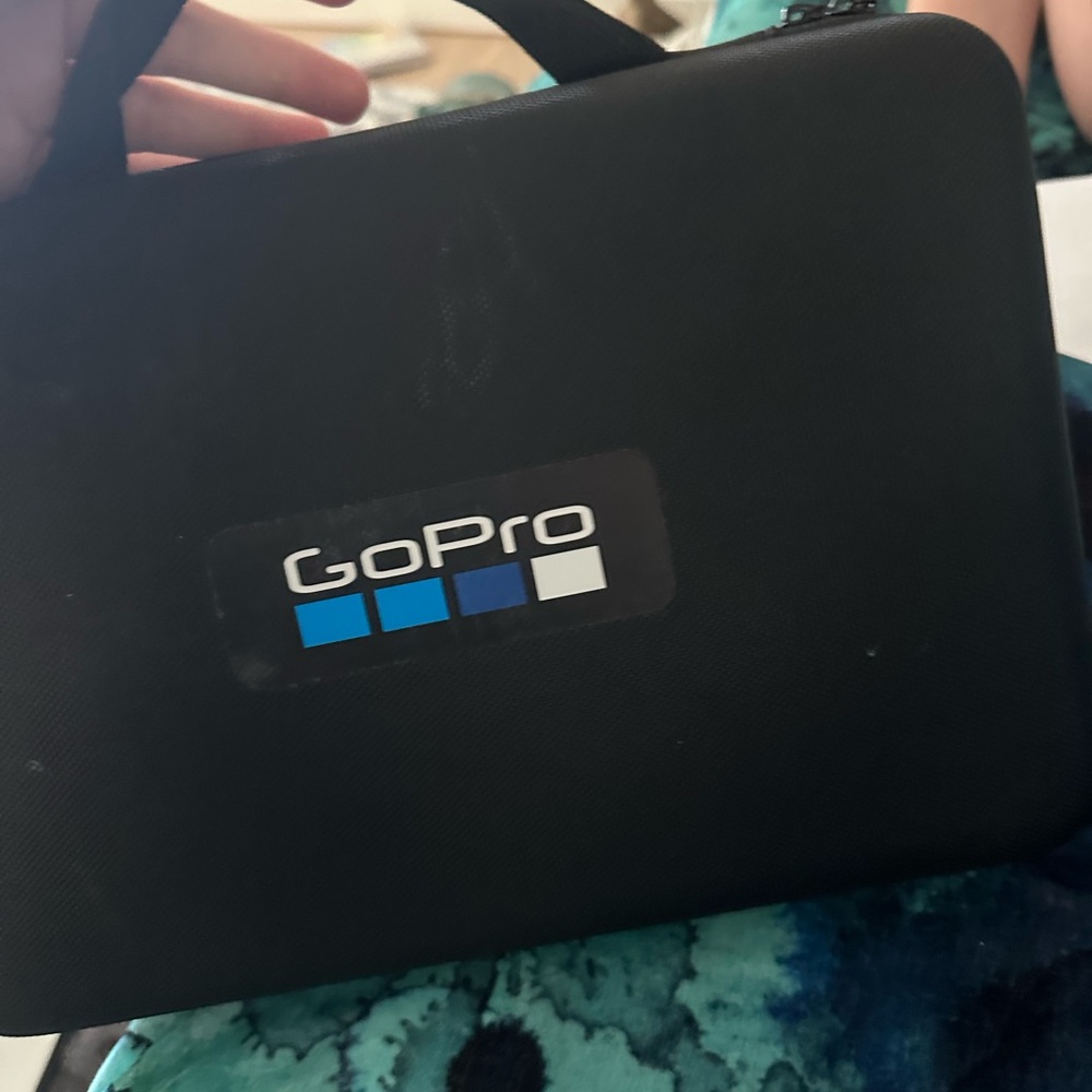 GoPro accessories/tools with a carrying case